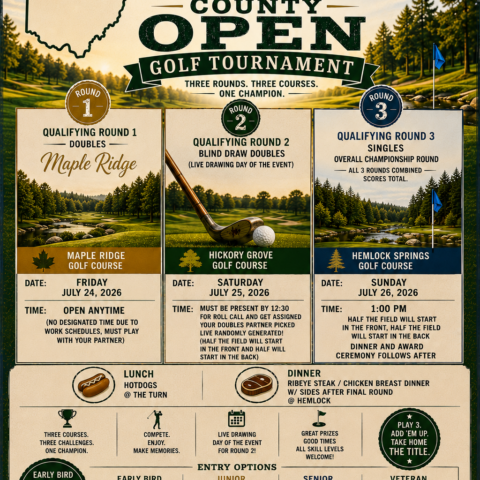 2026 Ashtabula County Open Registration